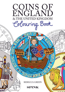 Coins of England & The United Kingdom Colouring Book by Rebecca Green