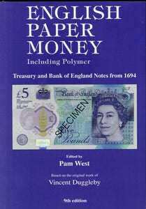 English Paper Money 9th edition by West, P. (Ed.)
